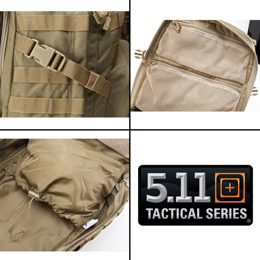 5.11タクティカル ラッシュ12 バックパック 56954 | ミリタリー