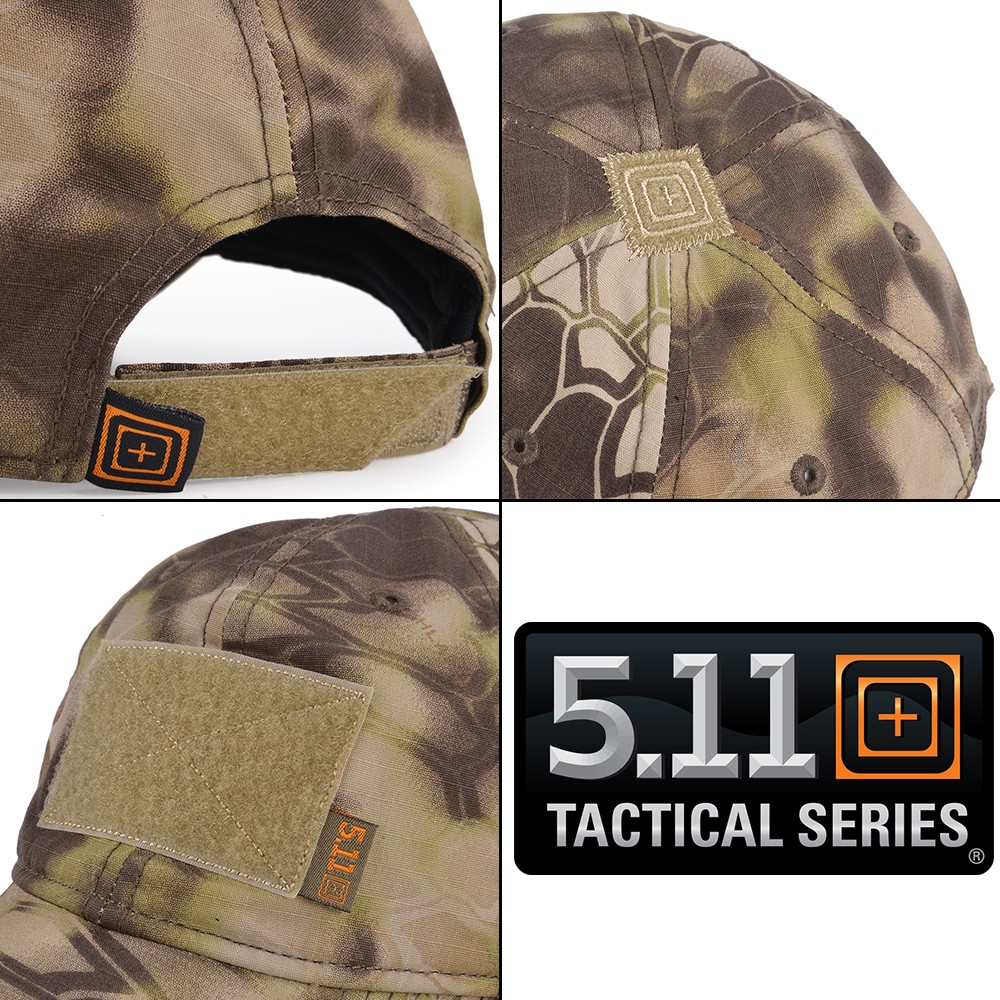 5.11タクティカル 帽子 kryptek クリプテック迷彩 キャップ 89075