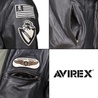 AVIREX レザージャケット シングルライダース パッチ 6161057