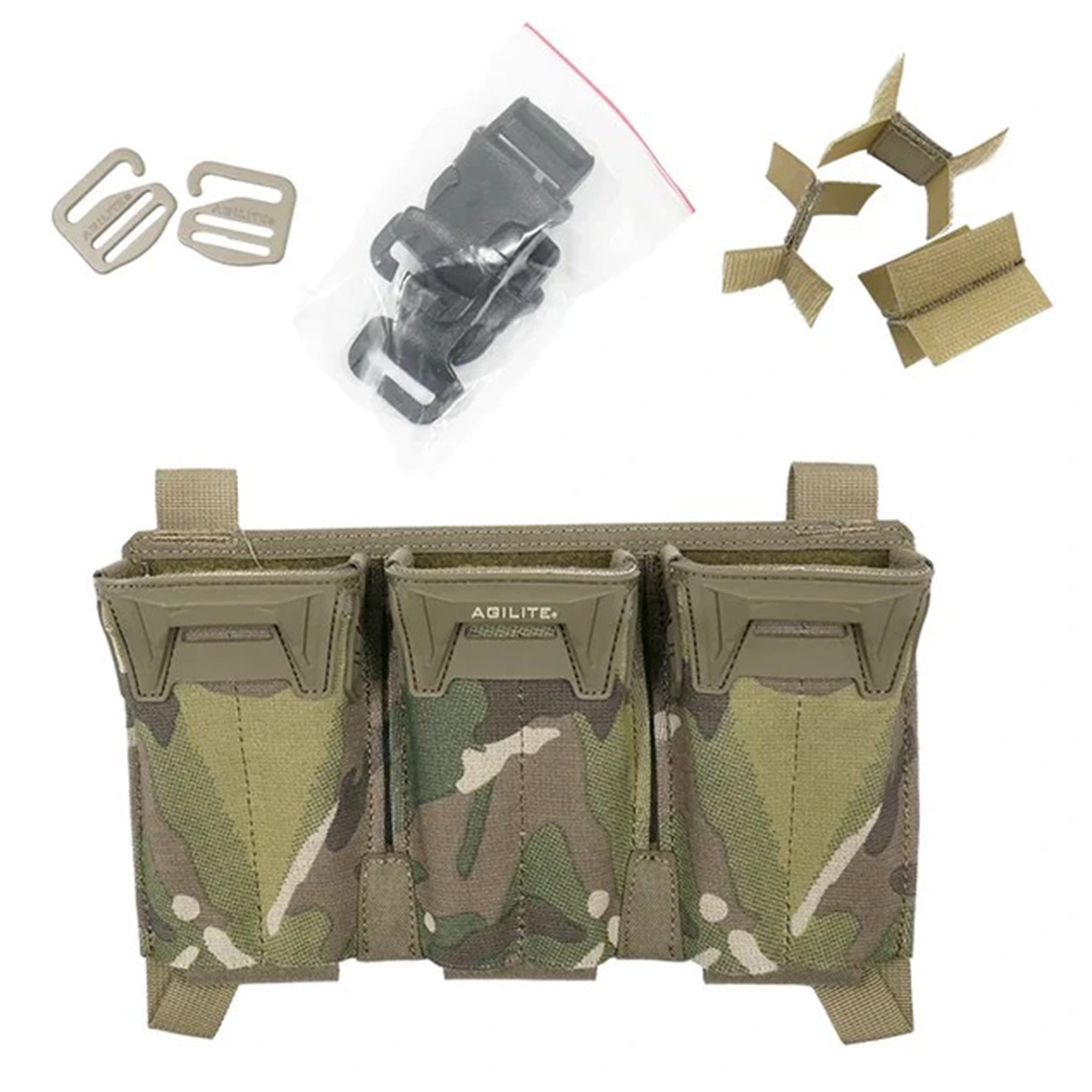 ミリタリーショップ レプマート / AGILITE トリプルマグポーチパネル