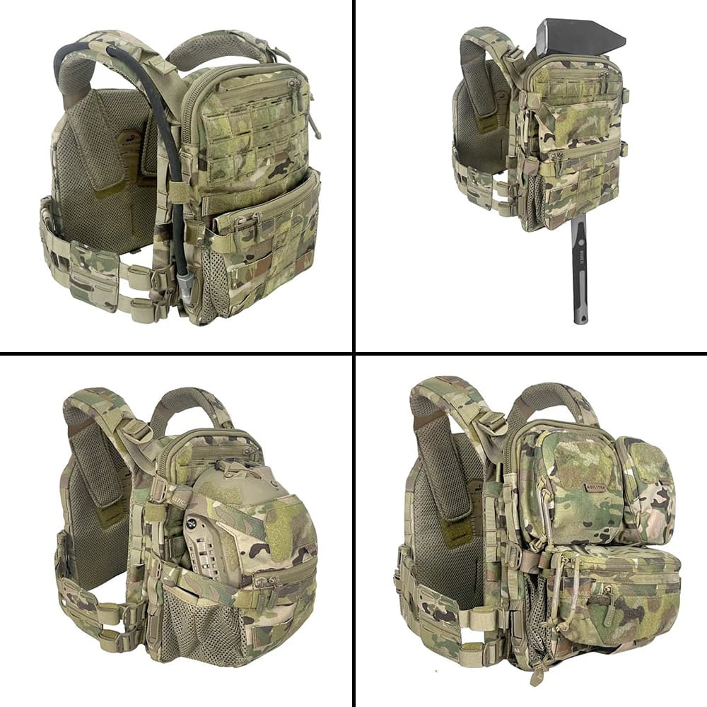 AGILITE アサルトバックパネル MICRO MAP ヘルメット収納 プレキャリ用