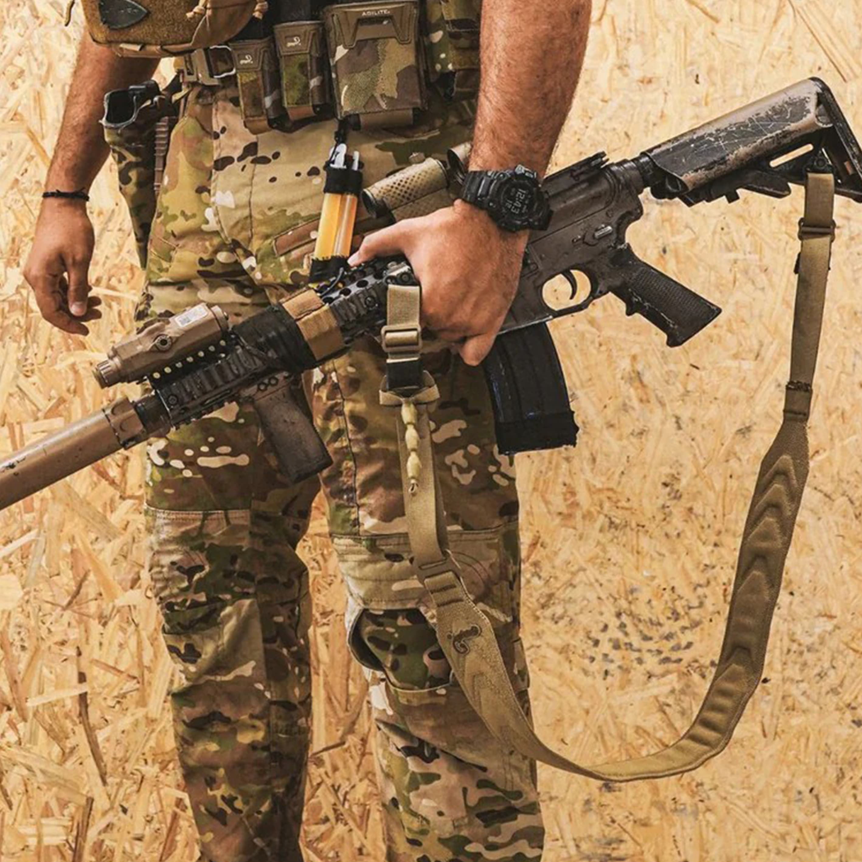 AGILITE ライフルスリング Re-FLEX3D 2点式 スイベル付 8161