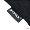 AVIREX 5分袖Tシャツ 無地 デイリー Uネック ワッフル