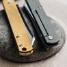 Boker Plus 折りたたみナイフ Zenshin-42 真鍮 01BO369