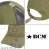 BCM メッシュキャップ COVER CAP ベルクロ付 正規品