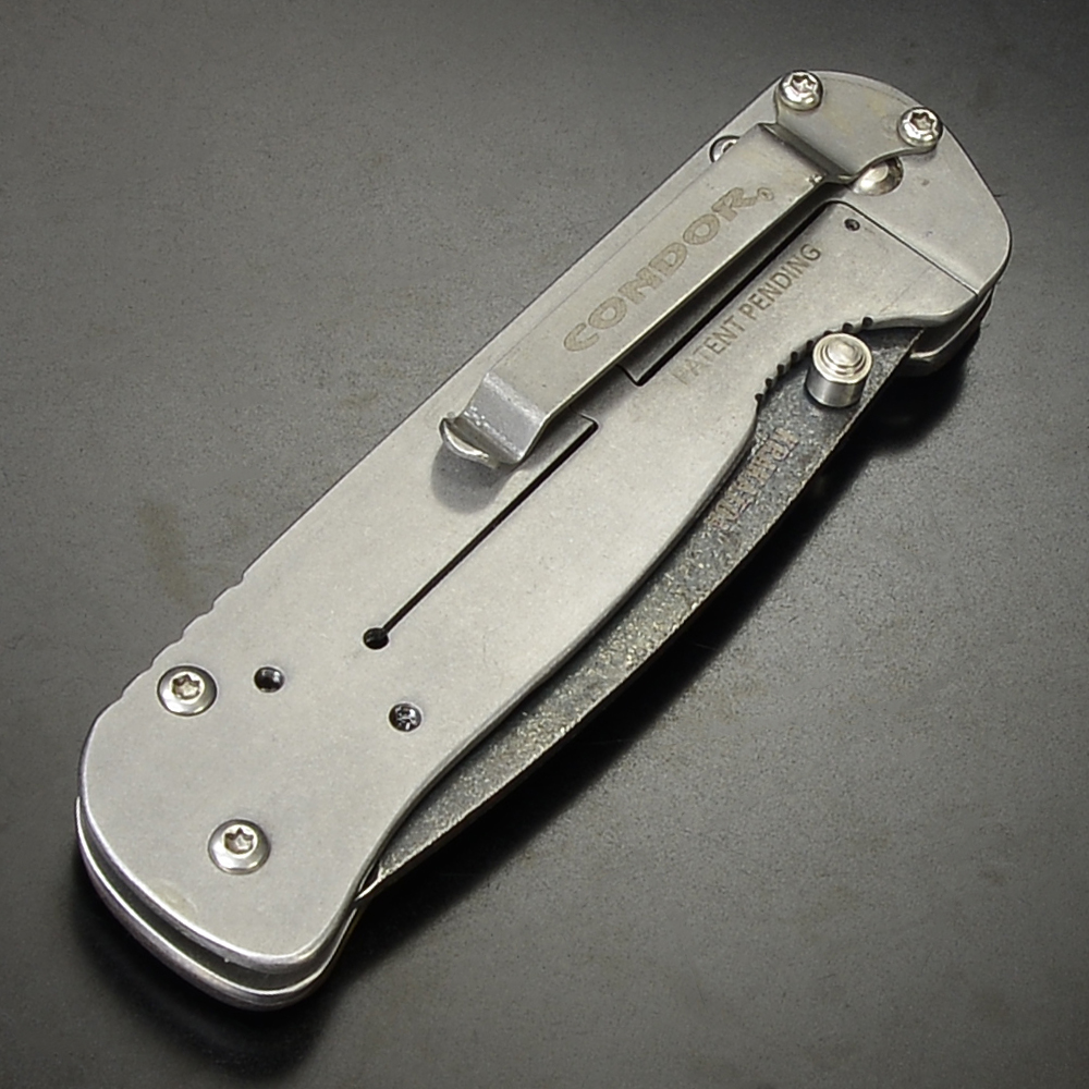 CONDOR Tool & Knife 折りたたみナイフ KRAKATOA ウォールナット