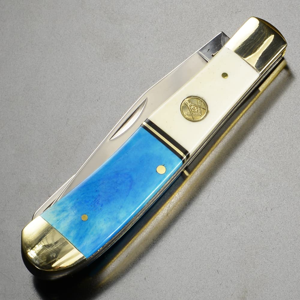Frost Cutlery 折りたたみナイフ Masonic フリーメイソンエンブレム入り トラッパー MAS-108 | ミリタリーショップ  レプマート