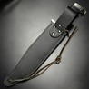 HIBBEN ボウイナイフ Survivor Bowie レザーシース付き GH5026