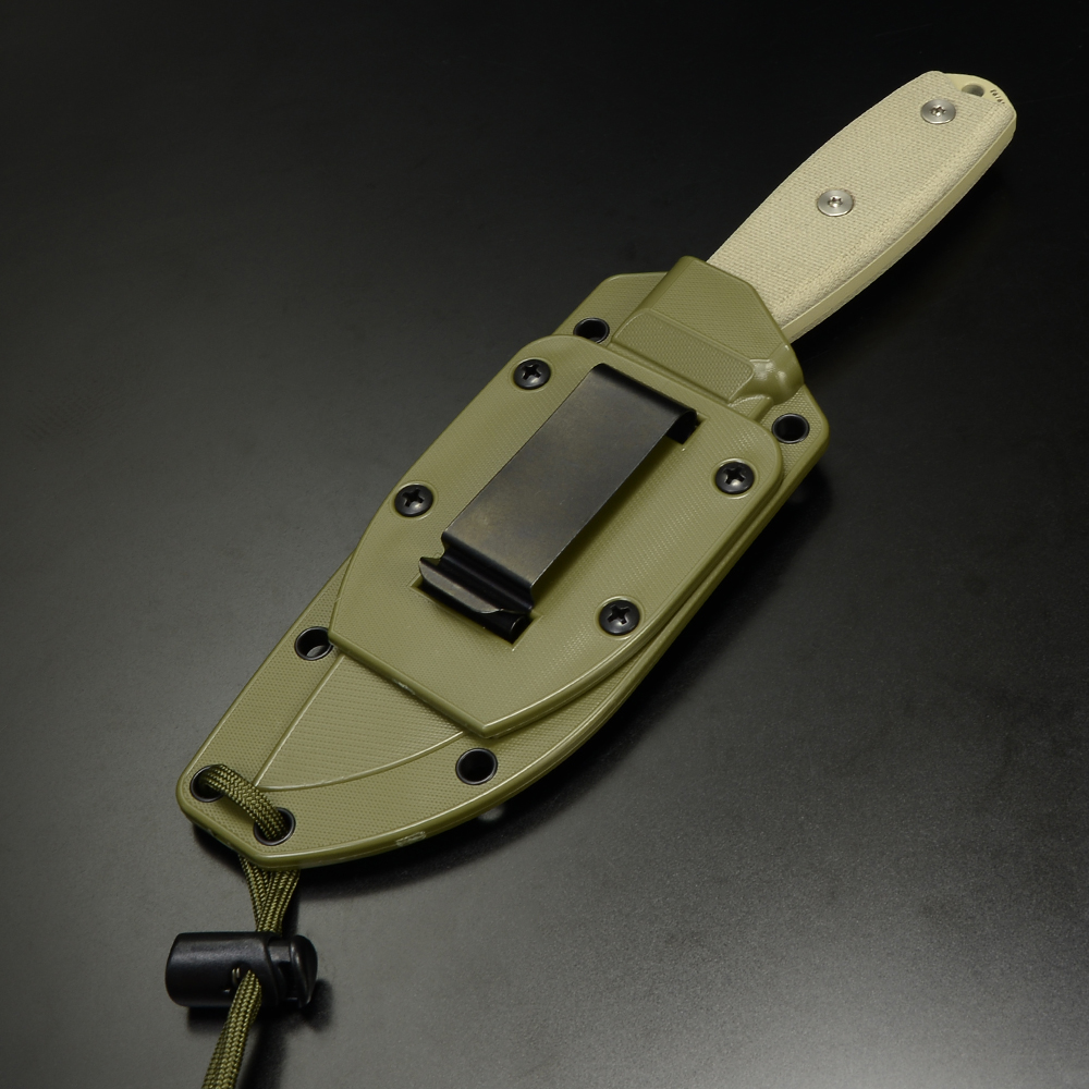 ESEE アウトドアナイフ Model 4 シース付属 デザートタンブレード ESEE