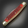 Rough Ryder 折りたたみナイフ Red Jigged Bone ストックマン RR291