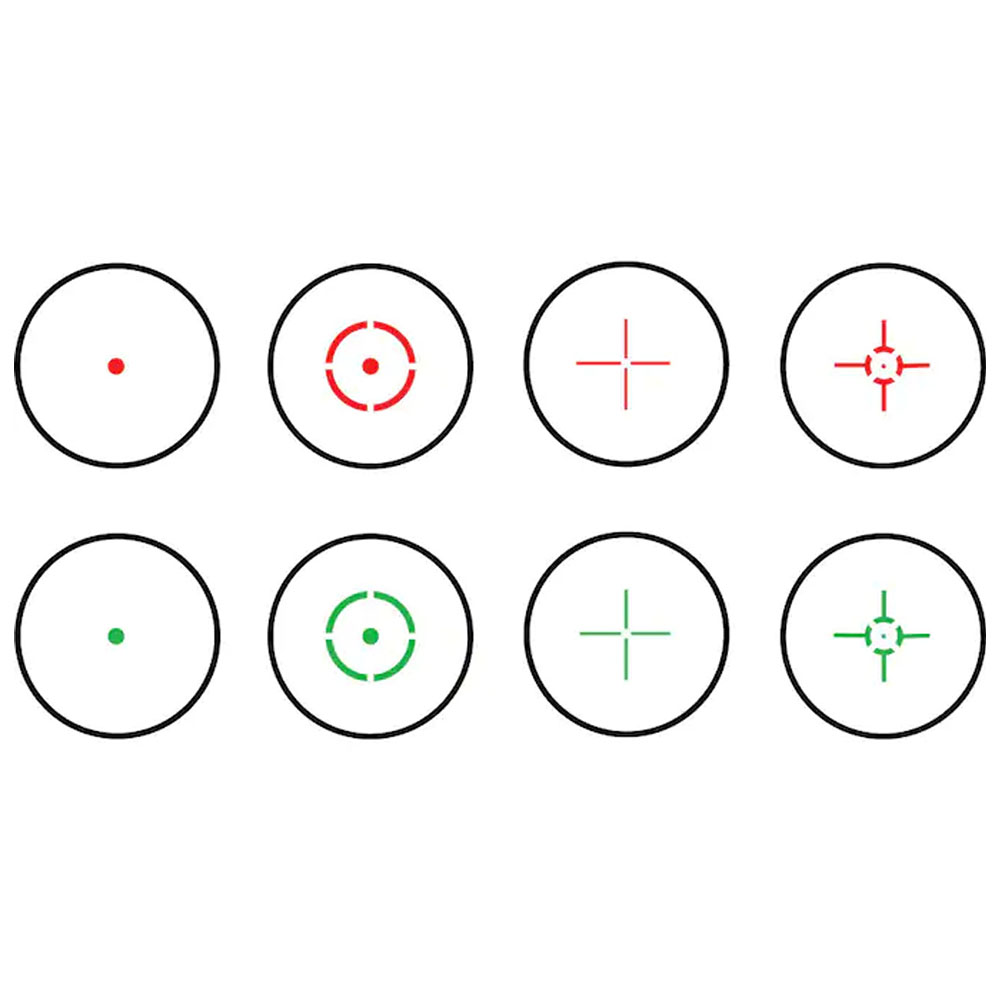 TRUGLO ドットサイト DUAL COLOR Open Dot Sight マルチレティクル