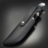BUCK スキナーナイフ 103 固定刃 420HCステンレス鋼 レザーシース付き 0103BKS-B