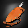BeaverCraft ネックナイフ EDC レザーシース付き NCK2