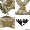 CONDOR チェストリグ MCR5 リーコン M4 ピストルマガジン6本 迷彩