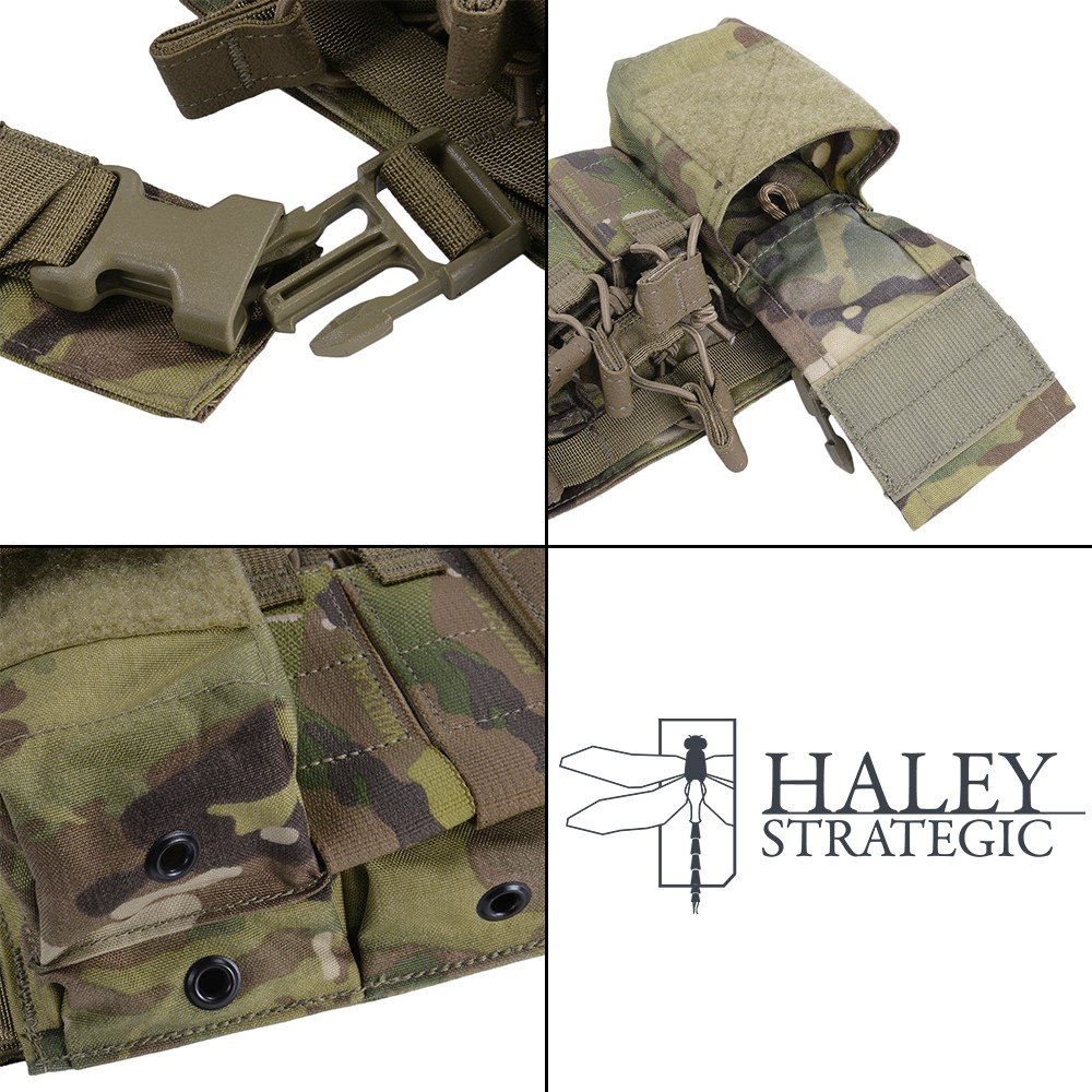 Haley Strategic チェストリグ D3CRX 拡張ポーチ対応 | ミリタリー