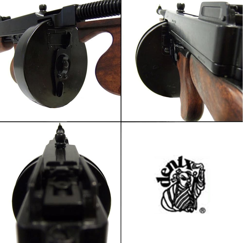 ミリタリーショップ レプマート Denix M1928 トンプソン サブマシンガン 装飾銃 モデルガン 1092
