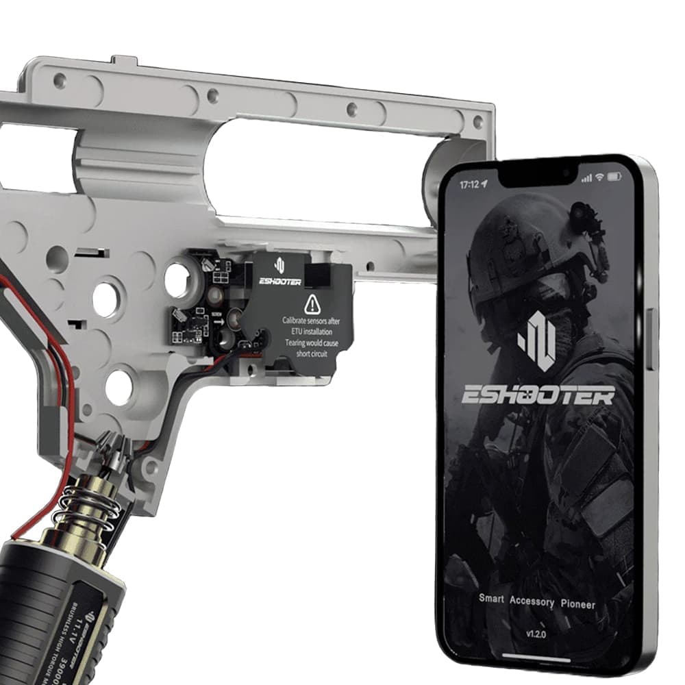Eshooter 電子トリガーユニット Kestrel V2 SE 後方配線 V2メカ