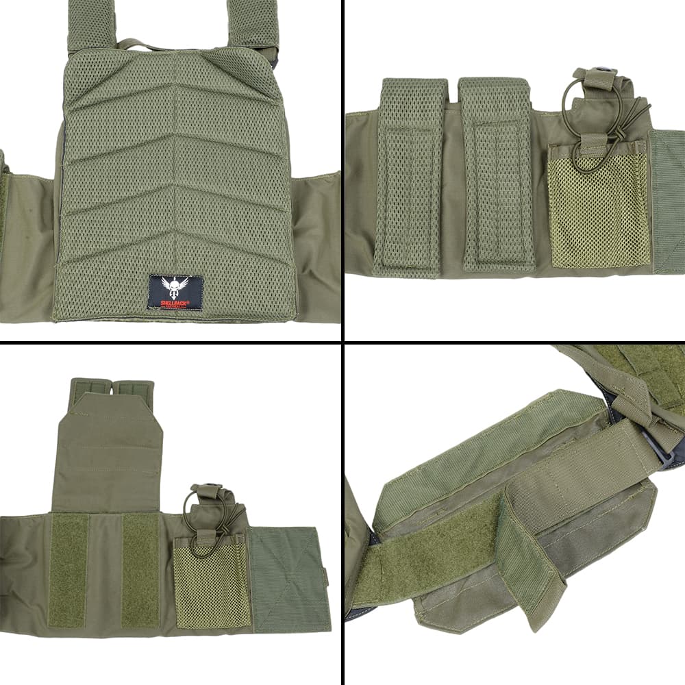 SHELLBACK TACTICAL プレートキャリア SF Plate Carrier コーデュラ