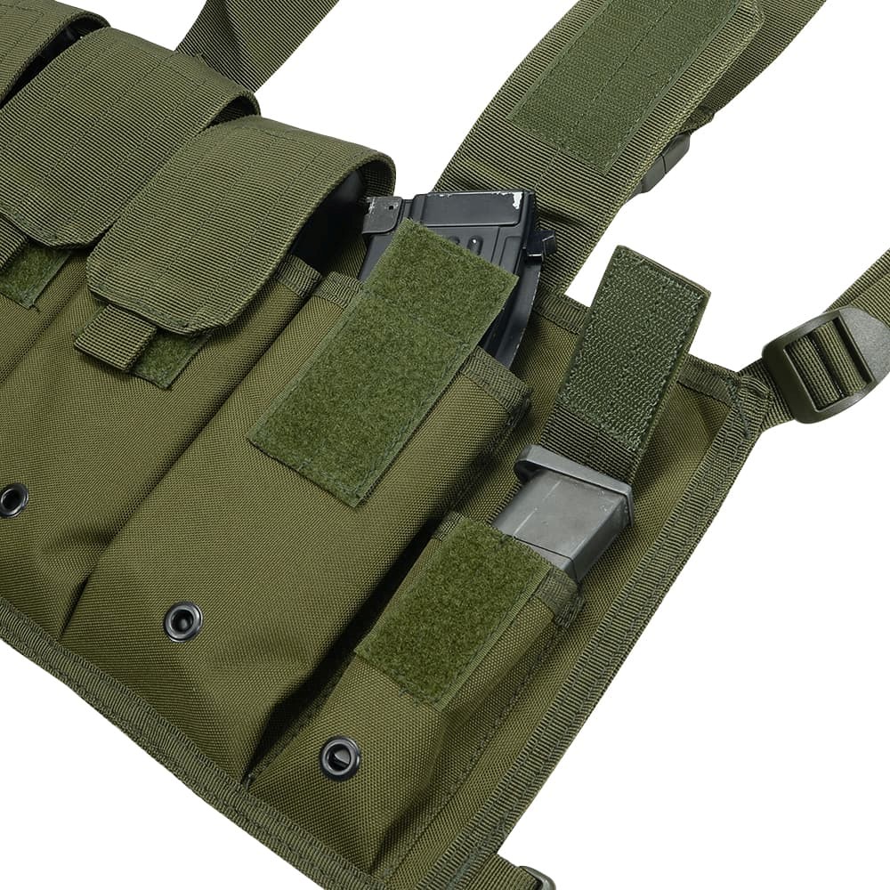 MIL-TEC チェストリグ AK47マガジン 4本収納 1353200 | ミリタリー