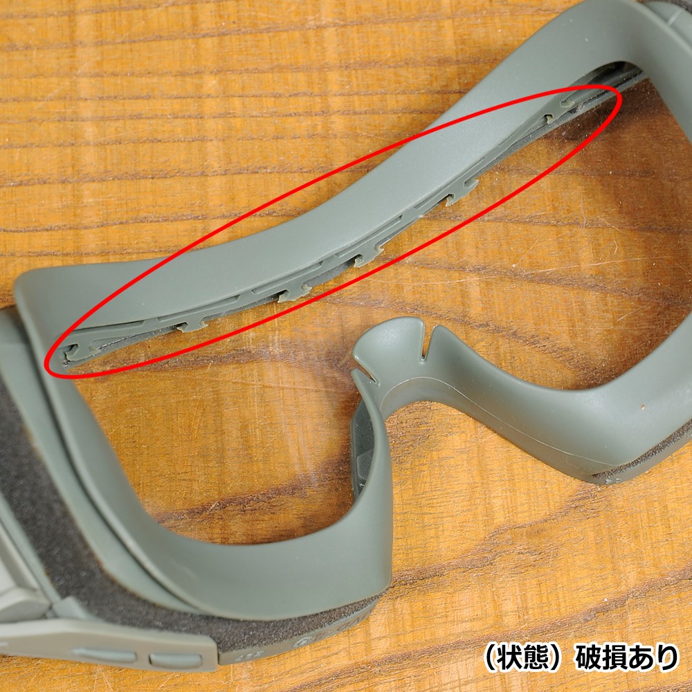 アメリカ軍放出品 REVISION タクティカルゴーグル LOCUST ケース付