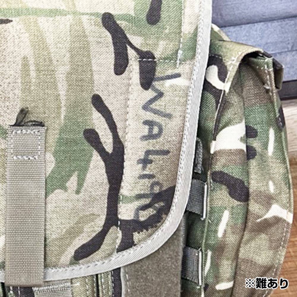 イギリス軍放出品 ガスマスクバッグ MTP迷彩 マスクカバー付き