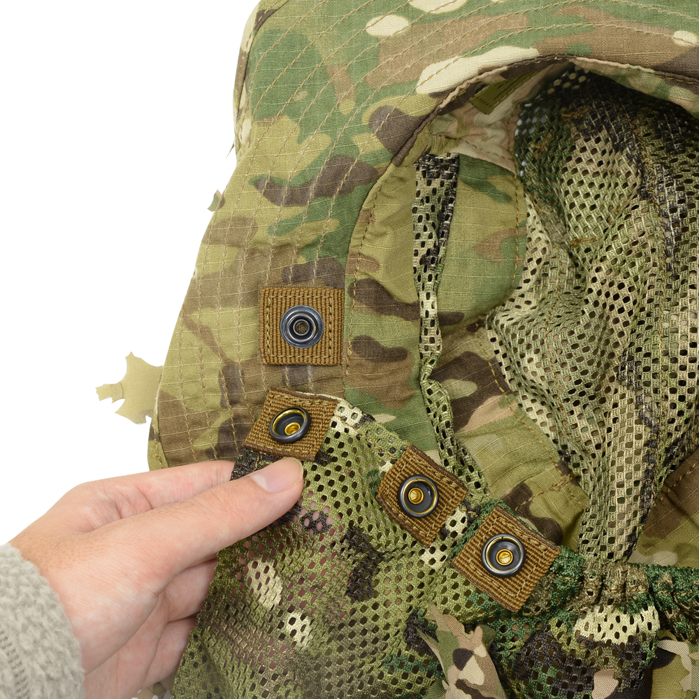 NOVRITSCH ブーニーハット Modular 3D Ghillie ベール付き T40A