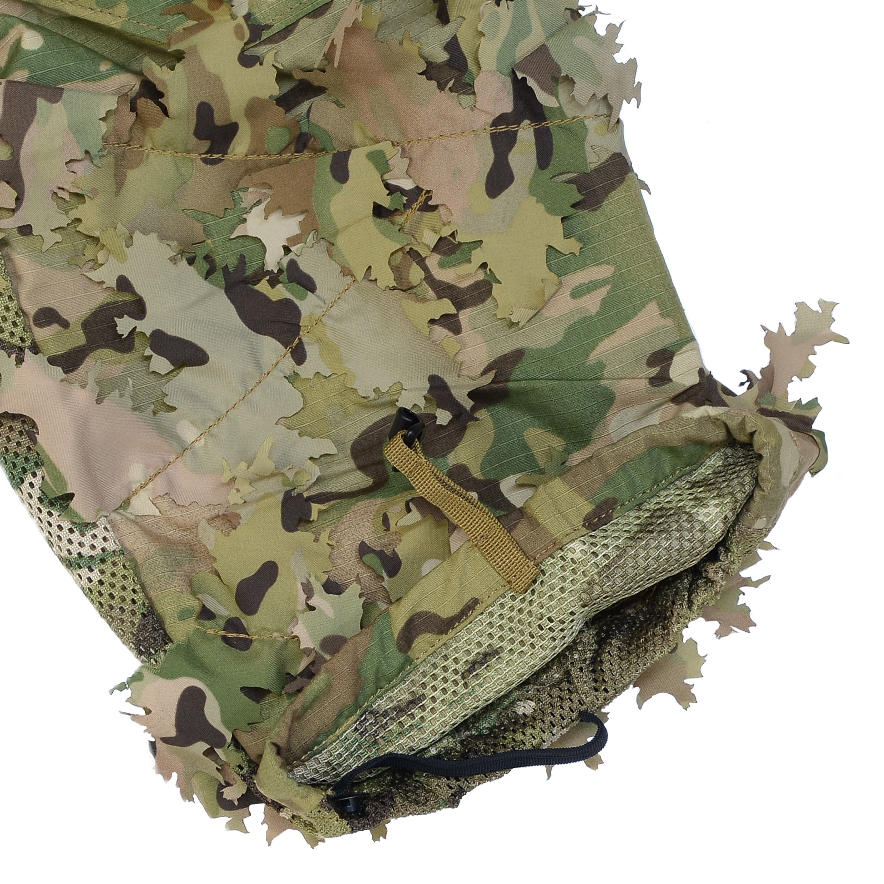 NOVRITSCH 3Dギリースーツ パンツ Modular 3D Ghillie サスペンダー