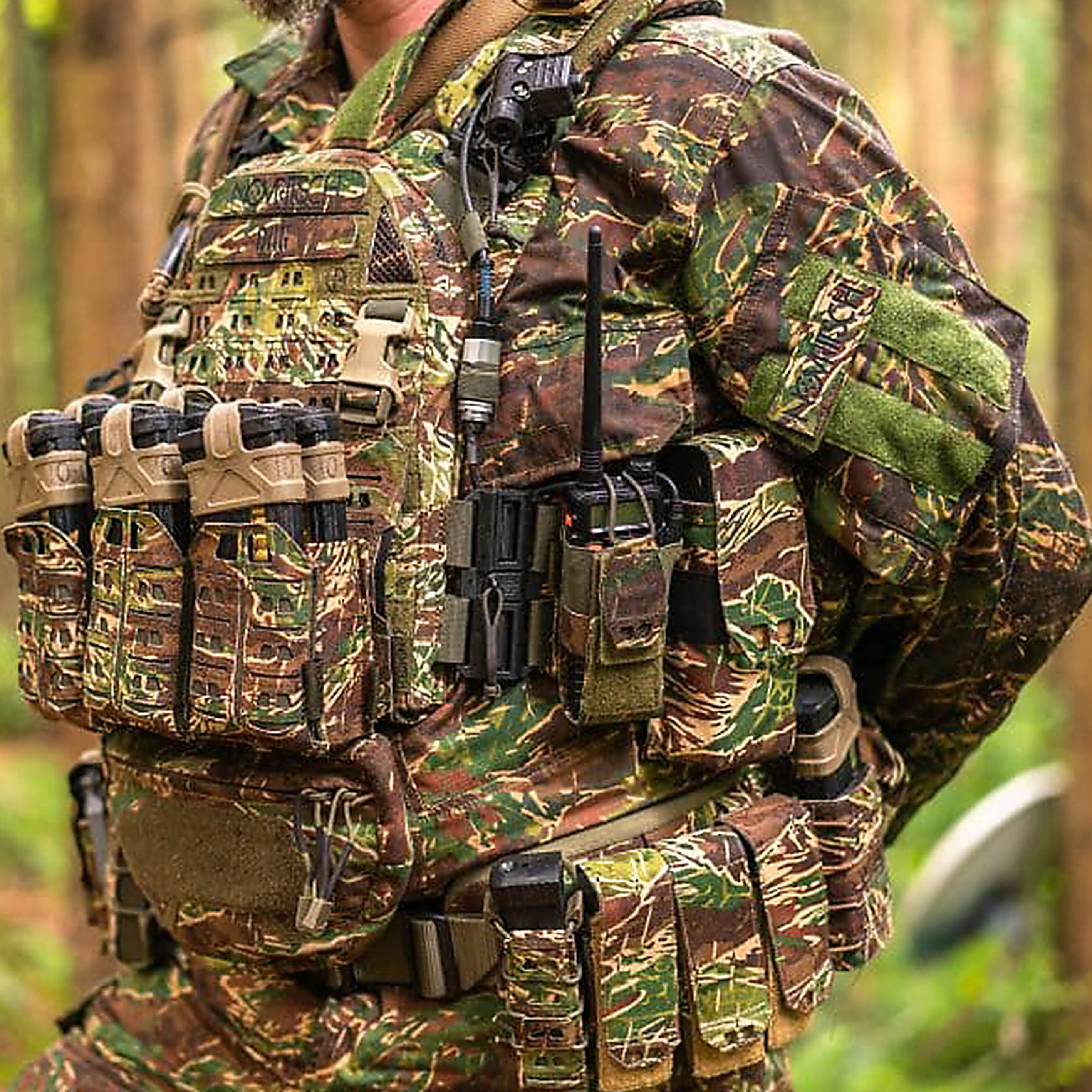 NOVRITSCH ASUフィールドシャツ クロイツォッター迷彩 U40