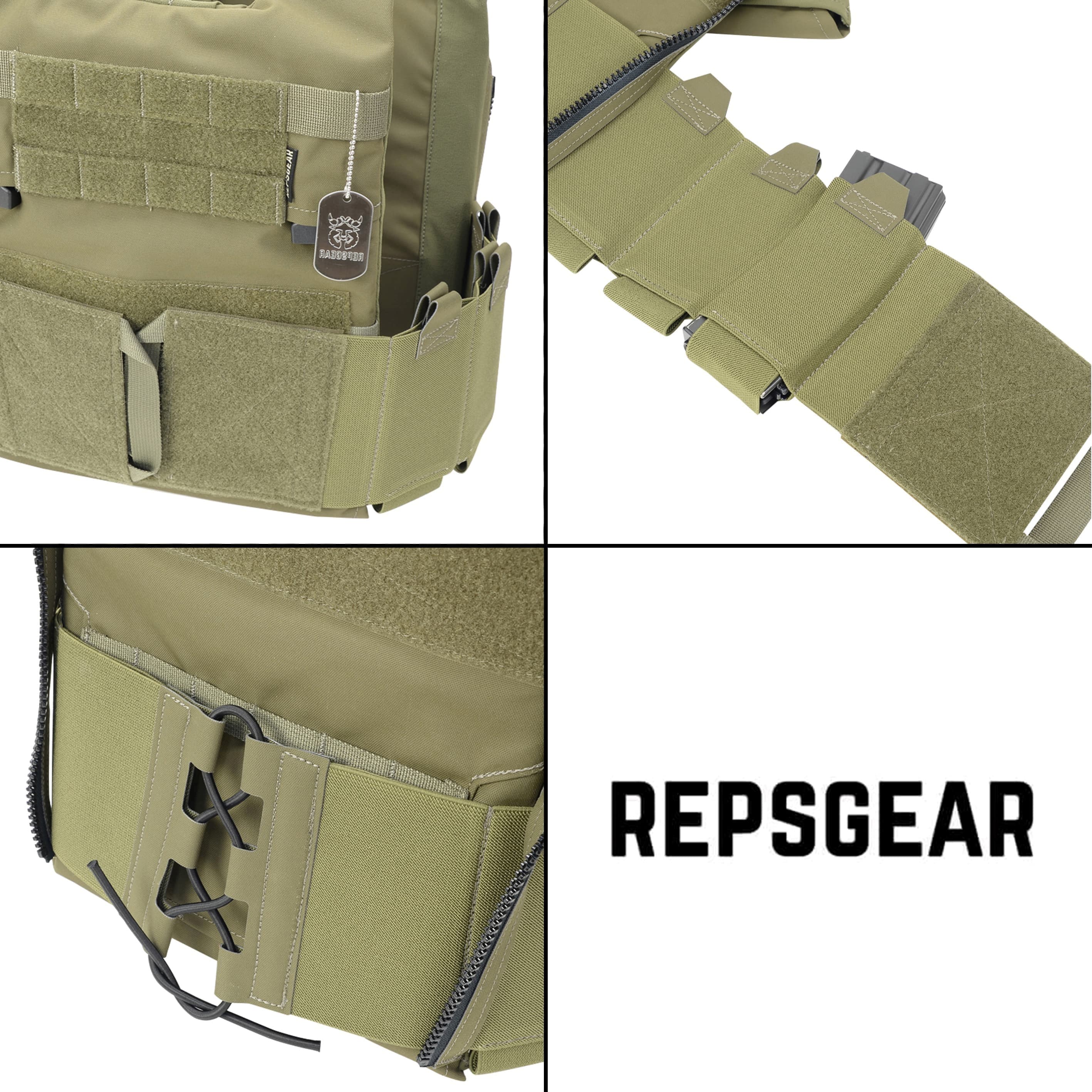 REPSGEAR プレートキャリア LV119 Overt オバート PTVT07 | ミリタリー