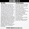MTM 弾薬ケース R-100シリーズ DELUXE 100発収納 ライフル用 アンモボックス