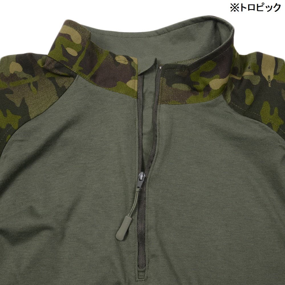 TRU-SPEC T.R.U. Tactical Response Uniform 1/4 ZIP コンバット