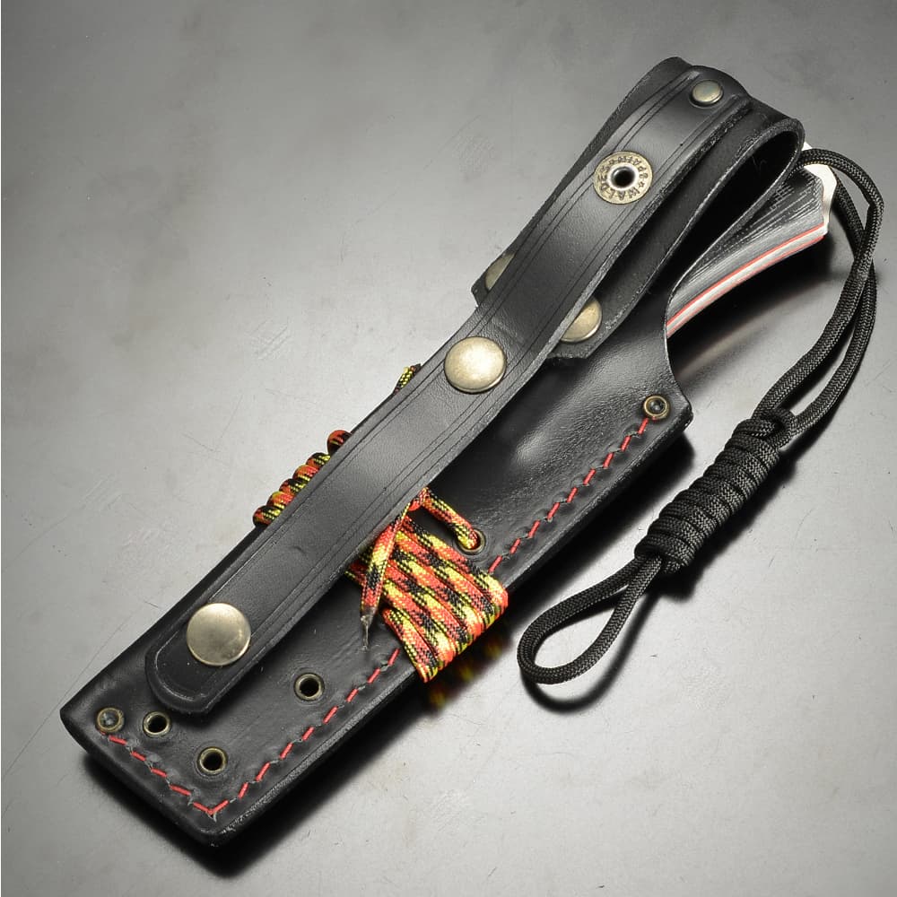 MIGUEL NIETO アウトドアナイフ Chaman Bushcraft レザーシース付属