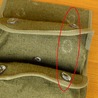 フランス軍放出品 グレネードポーチ 3段 帆布
