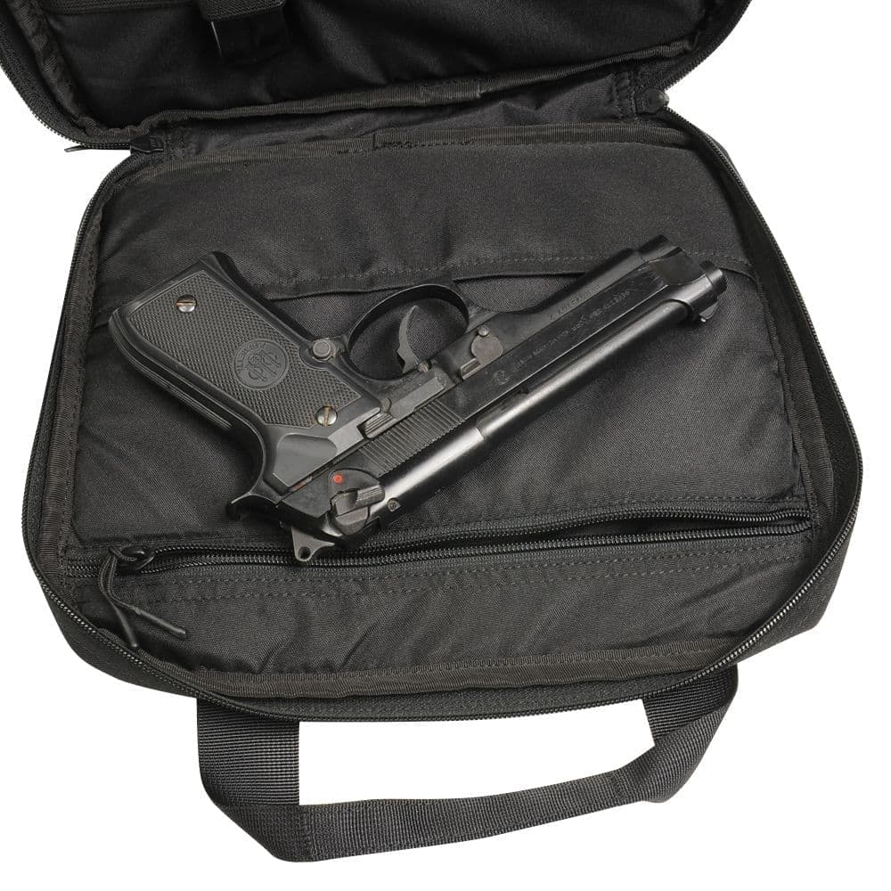 BERETTA ハンドガンケース 2丁用 600Dナイロン製 クッションパッド入り