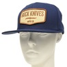 BUCK KNIVES スナップバックキャップ 帽子 コットン製 ロゴパッチ付き BU89148