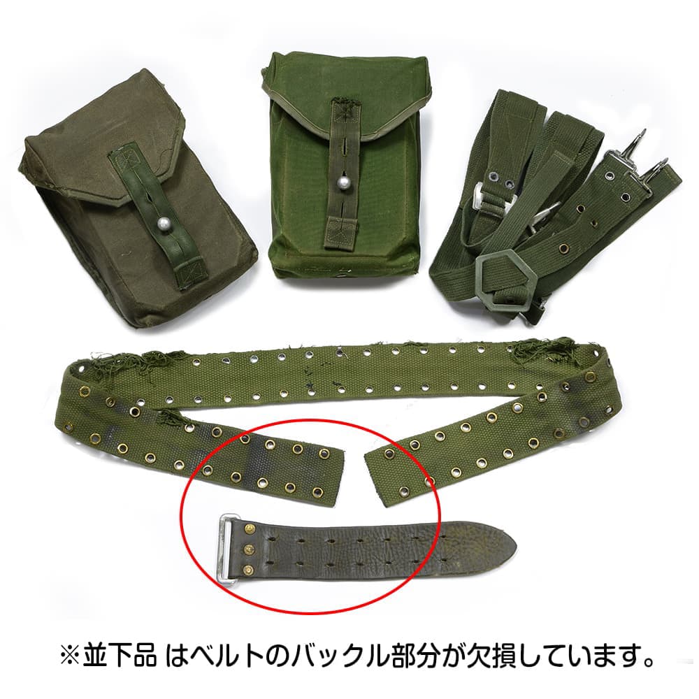 ミリタリーショップ レプマート / スウェーデン軍放出品 装備セット M304 キャンバス素材 OD