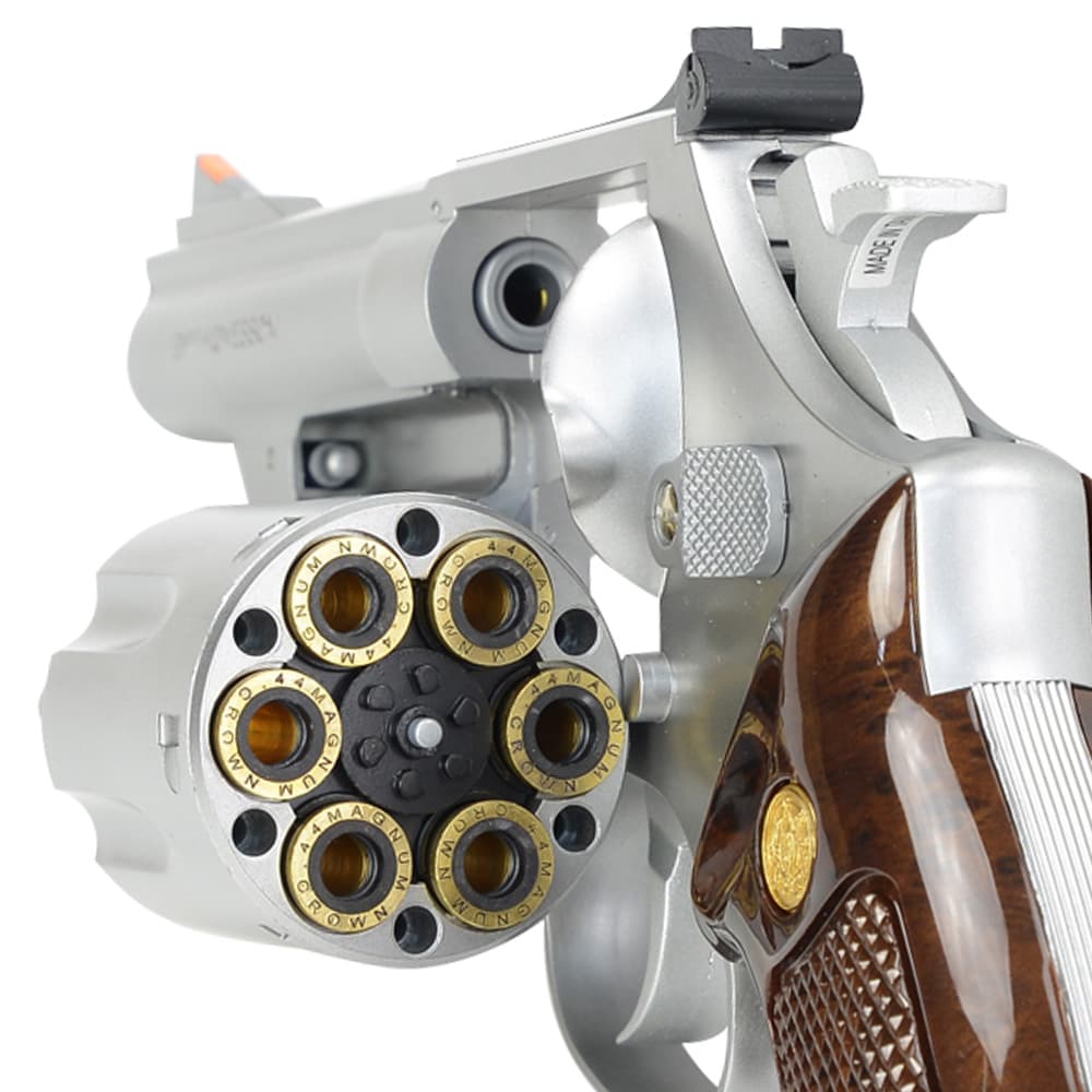 CROWN MODEL ガスガン S&W M629 シルバー 4インチ | ミリタリー