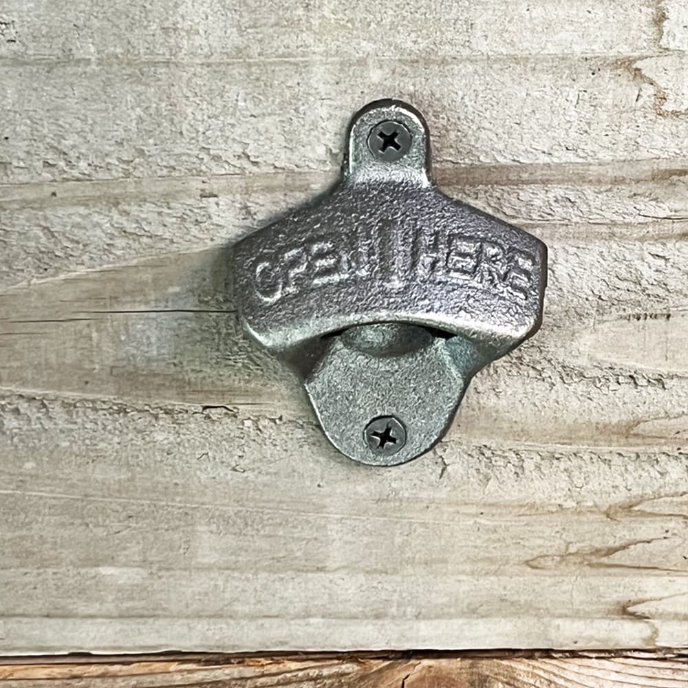 ボトルオープナー 壁付け型 アンティーク調 栓抜き | ミリタリー