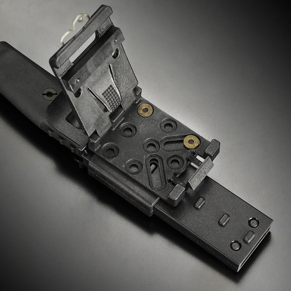 EXTREMA RATIO アウトドアナイフ SHRAPNEL OG ブラック Testudo