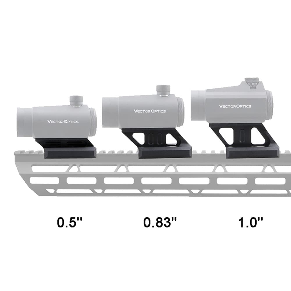 VECTOR OPTICS ライザーマウント T1 Cantilever ハイマウント 20mm
