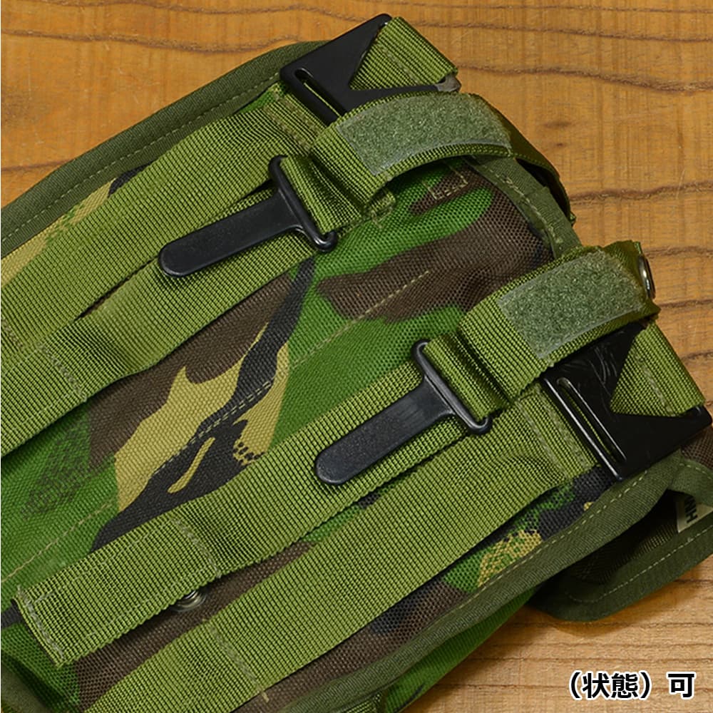 イギリス軍放出品 ダブルマガジンポーチ M4/M16マガジン6本収納 PLCE