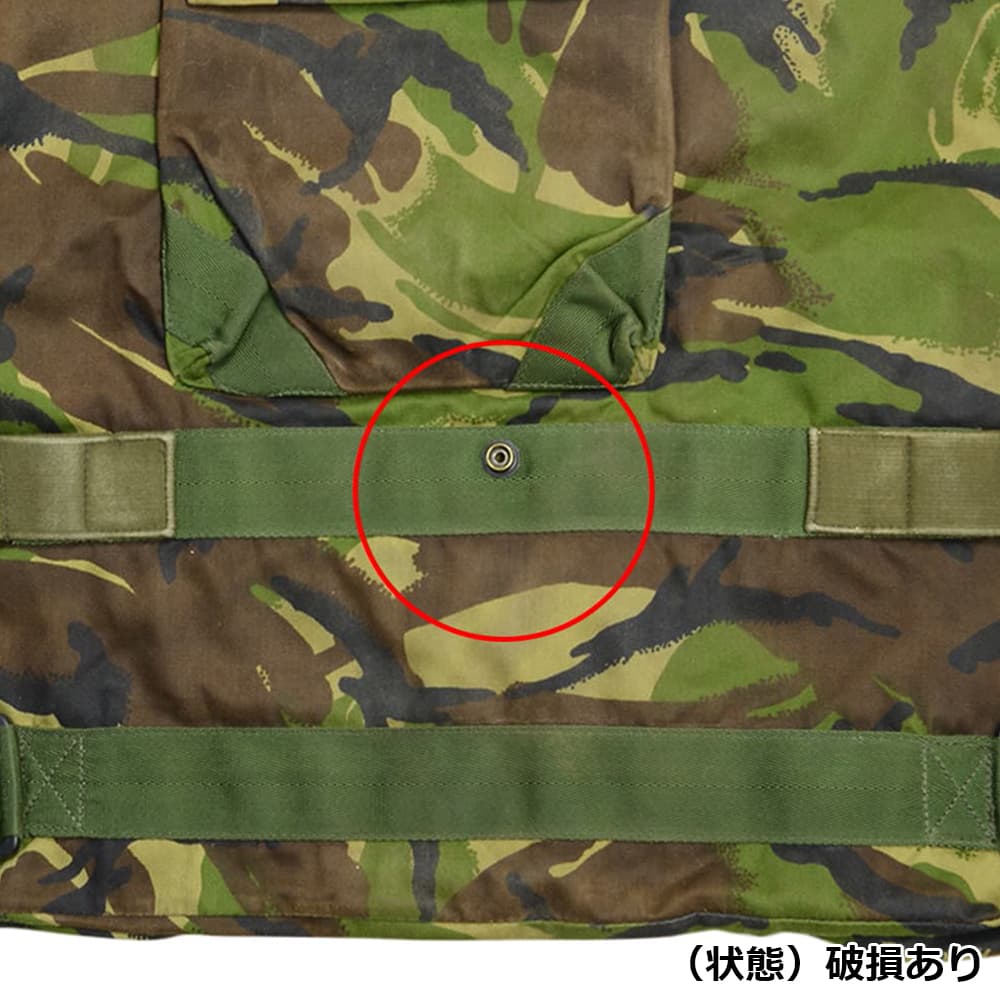イギリス軍放出品 ボディアーマー 陸軍 ベルクロ式 背部ポケット付き