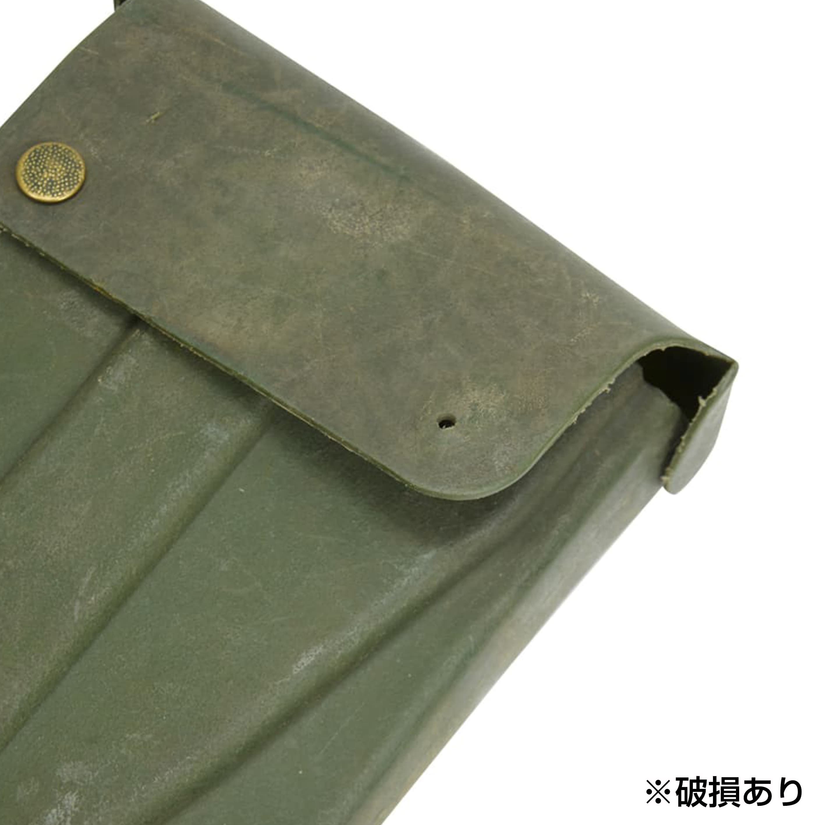 イギリス軍放出品 折りたたみスコップ 三つ折り 樹脂製ケース付き