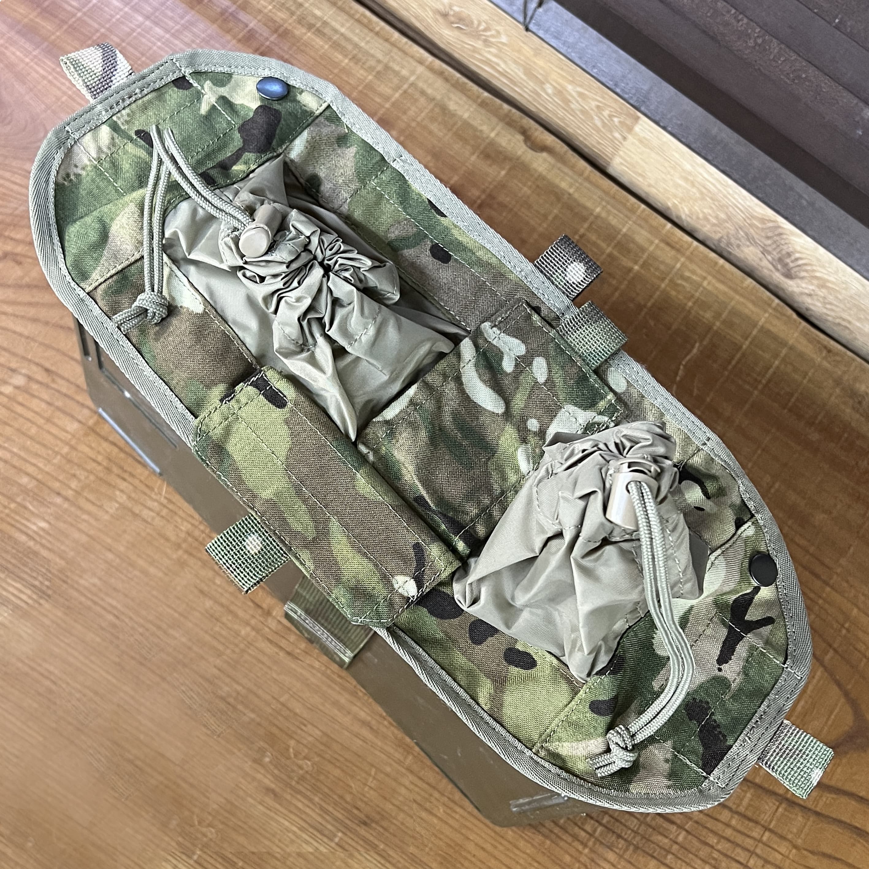 イギリス軍放出品 ラジオカバー PRC354・PRC355対応 MTP迷彩