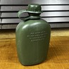 アメリカ軍放出品 水筒 1QTキャンティーン LC-2カバーセット TYPE2 アリスクリップ付き OD