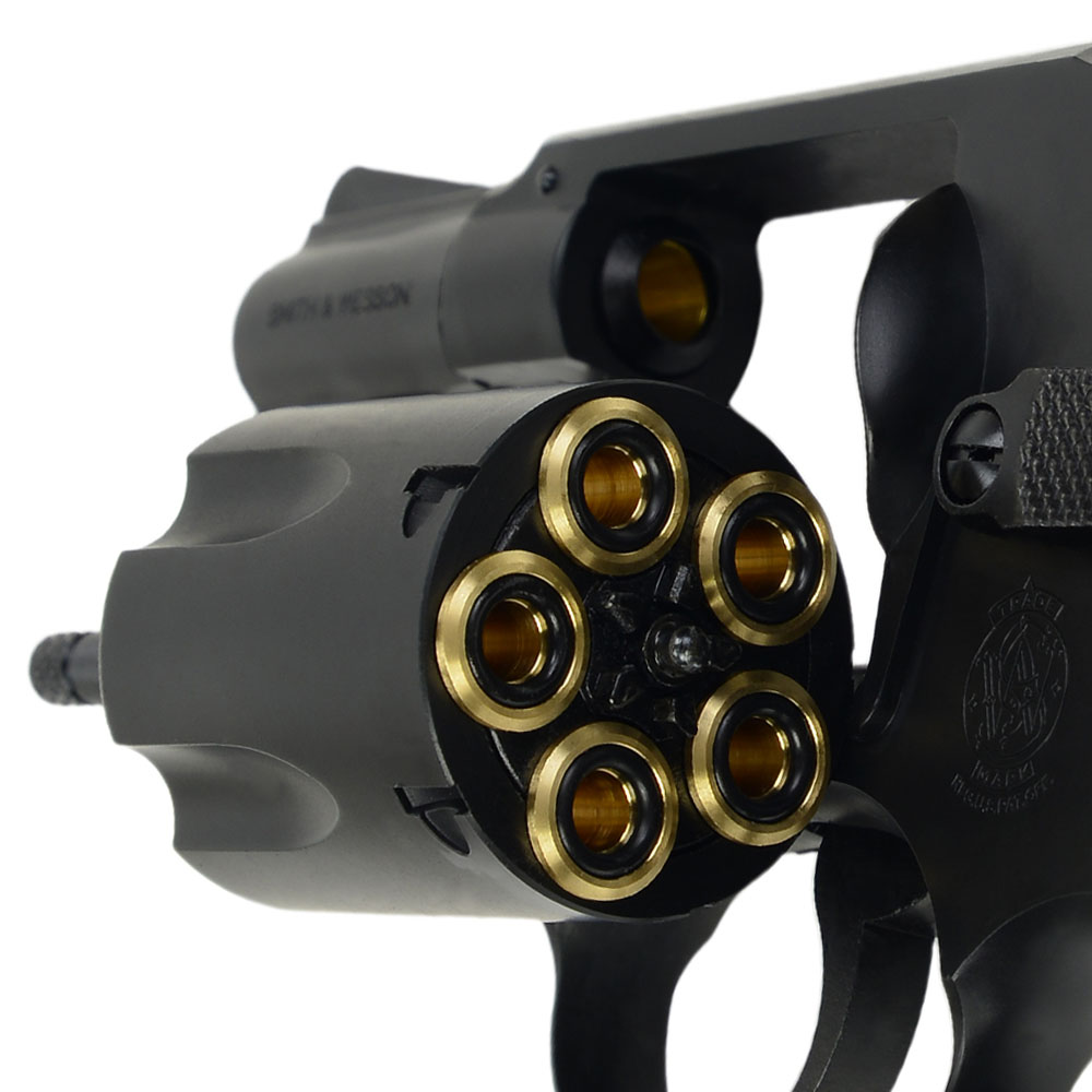 マルシン ガスガン S&W M49 ボディガード 2インチ 木目調プラグリップ