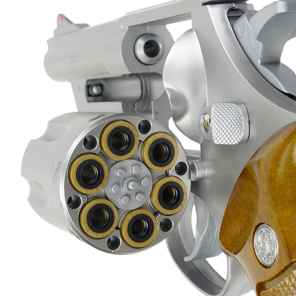 CROWN MODEL エアーコッキングガン S&W M629 4インチ 10歳以上用