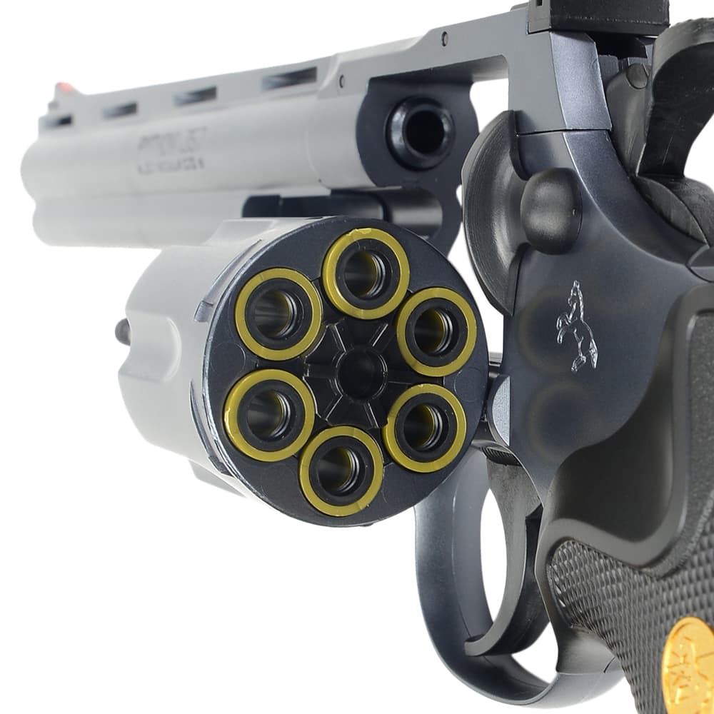 CROWN MODEL エアーコッキングガン 10歳以上 パイソンハンター 8インチ