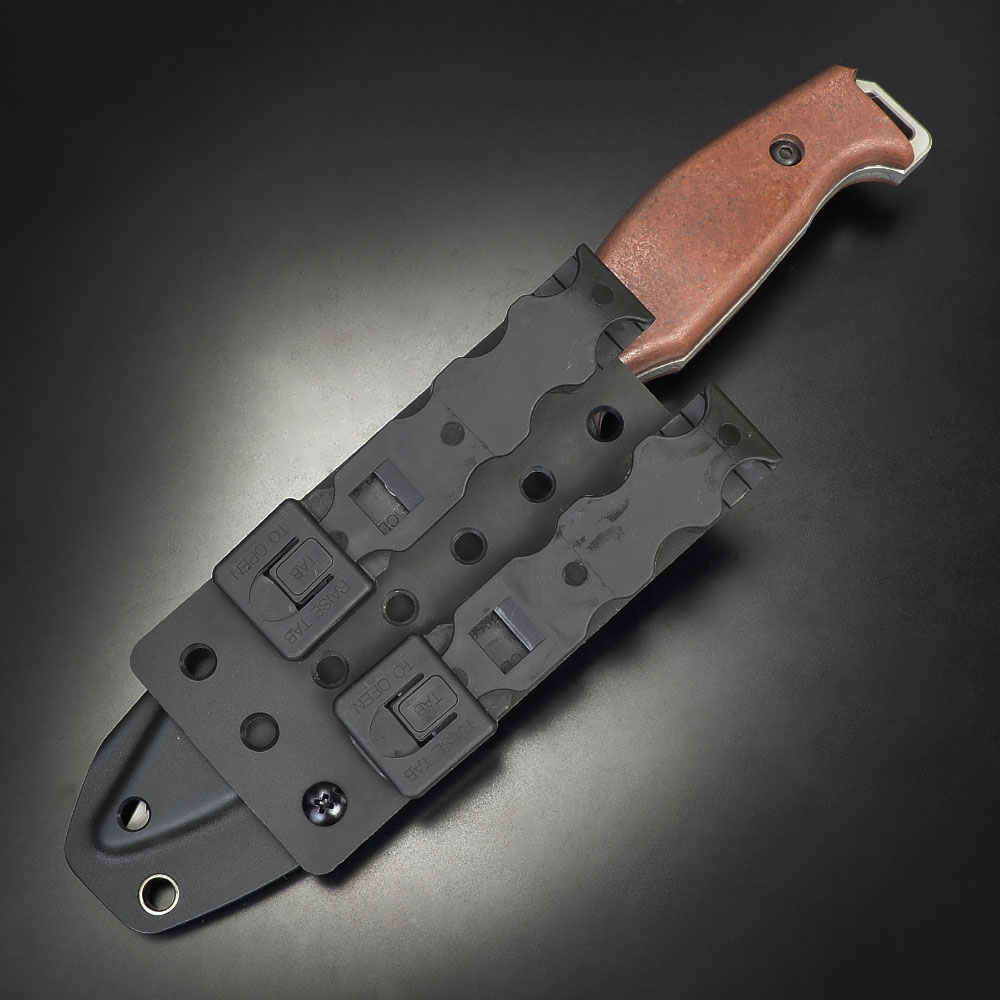 Makkari knives トレーニングナイフ 間狩純平作 ピットブル 樹脂製
