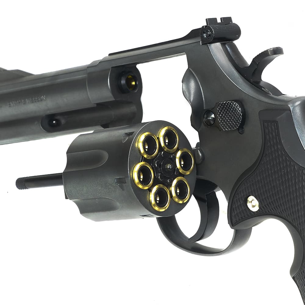 マルシン ガスガン S&W M586 エクセレントHW DAVISラバー調グリップ
